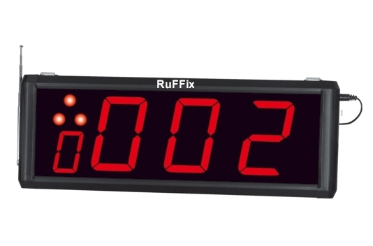 genstand For pokker udstilling RuFFix ® LED Anzeige G-420C - RuFFix ® das Gästerufsystem /  Kellnerrufsystem auf Funkbasis